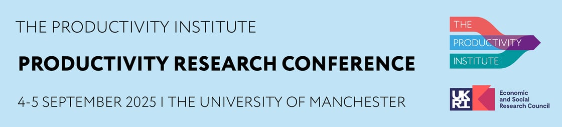 Productivity Research Conference 2025 banner v2